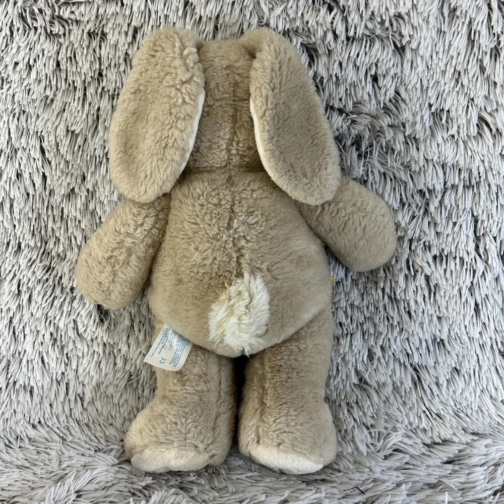 Build-a-Bear Workshop BAB Vanilla‎ Cream Bunny Retired HTF 2012 Easter Bunny EUC